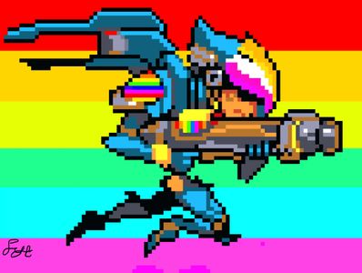 #Pride Pharah by BeamToaster