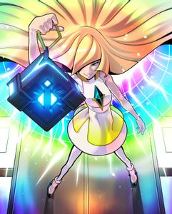 **HOLOGRAPHIC** Lusamine - Pokémon: Evolutions