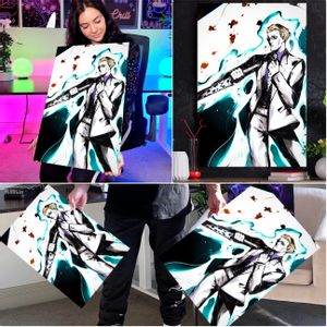 24”x16” Acrylic Kento Nanami JuJutsu Kaisen