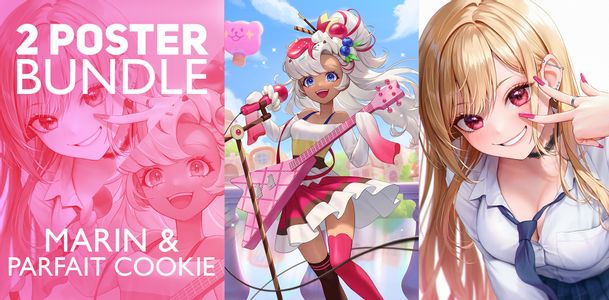 Marin and Parfait Cookie Prints BUNDLE