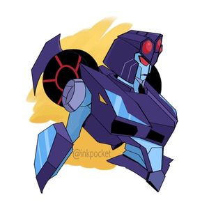 Shadow Striker profile - original art by Emily Hightower