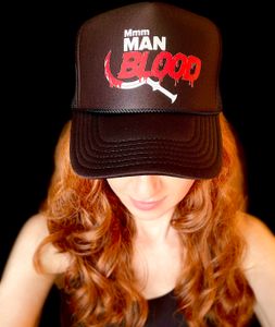 Man Blood Trucker Hat