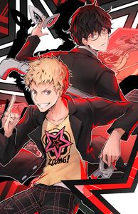 Persona 5 | Ryuji & Protag - HOLOGRAPHIC