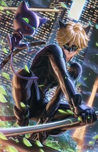 Miraculous Ladybug | Cat Noir & Plagg HOLOGRAPHIC