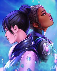 "The Deep End" -Wraith/Lifeline by Art Noush